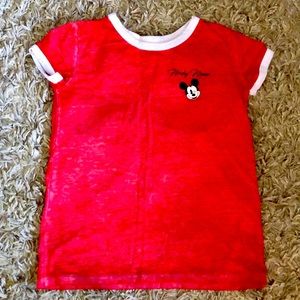 Red tee shirt
